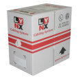 BAZAR- UTP kabel LYNX, Cat5E, drát, PVC, Dca, šedý, 305m - POŠKOZENÝ OBAL