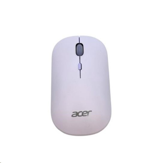 ACER Myš Wireless Mouse AMR130 Purple - Dual mode 2.4GHz + BT 5.2, 4 tlačítka, 800/1200/1600 dpi, USB Polling rate 125Hz ACER Myš Wireless Mouse AMR130 Purple - Dual mode 2.4GHz + BT 5.2, 4 tlačítka, 800/1200/1600 dpi, USB Polling rate 125Hz