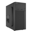 1stCOOL skříň STEP Premium, micro tower, AU, USB 3.0, USB-C, 1x 120mm + 1x 80mm Fan, černá