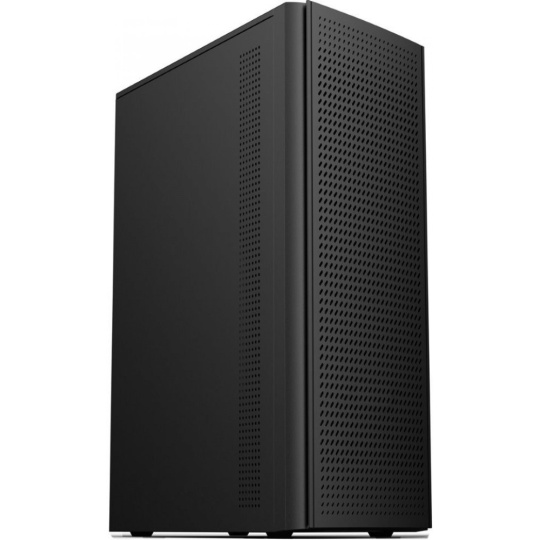 BAZAR - CRONO skříň DM2 Midi Tower, bez zdroje, černá, poškozený obal