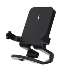 1stCOOL bezdrátová přenosná QI nabíječka 15W, panáček, USB-C, černá