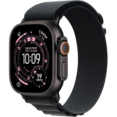 Apple Watch Ultra 3 GPS + Cellular 49mm Black Titanium Case with Black Alpine Loop - Large Apple Watch Ultra 3 GPS + Cellular 49mm Black Titanium Case with Black Alpine Loop - Large