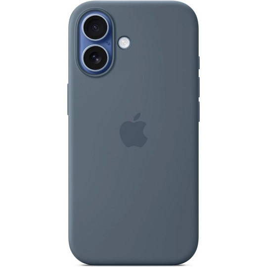 Apple iPhone 17 Silicone Case with MagSafe - Anchor Blue Apple iPhone 17 Silicone Case with MagSafe - Anchor Blue