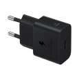 BAZAR - Power adapter Samsung Black, EU - Poškozený obal (Komplet)