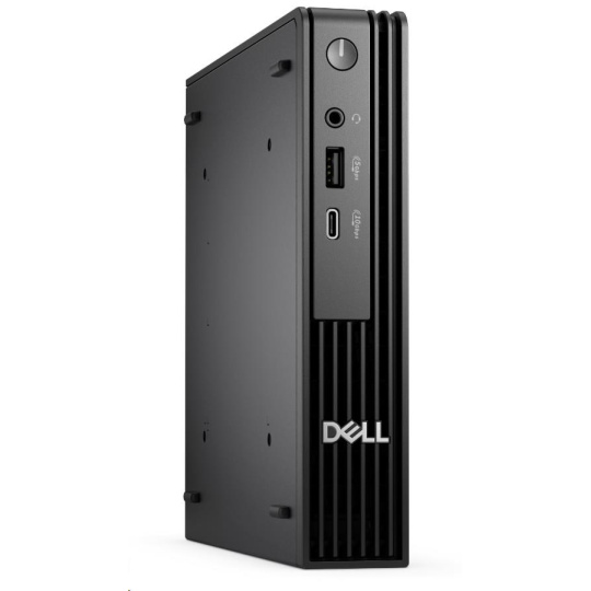 DELL PC Pro Micro QCM1250//TPM/i3-14100T/16GB/512GB SSD/65W/WLAN/Kb/Mouse/W11 Pro/3Y PS NBD