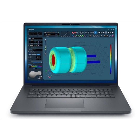 DELL NTB Pro Max Plus 18 MB18250/U9-285HX/64GB/1TSSD/18" QHD+/IR Cam/NVI RTX 3000/280W Type-C/WLAN/Bck Kb/W11P/3Y PS NBD