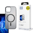 3mk Frosty MagCase Black pro Apple iPhone 17