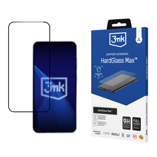 3mk tvrzené sklo Hardglass Max Framefit pro Samsung Galaxy S26 3mk tvrzené sklo Hardglass Max Framefit pro Samsung Galaxy S26