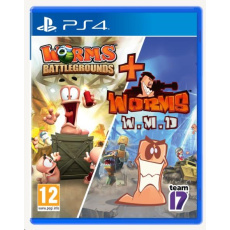 PS4 hra Worms Battlegrounds + Worms W.M.D