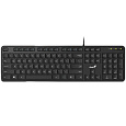 GENIUS klávesnice Slimstar M200/ Drátová/ USB/ černá/ CZ+SK layout
