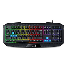 GENIUS GX GAMING Scorpion K215/ Herní drátová klávesnice/ podsvícená/ USB/ Copilot/ černá/ CZ+SK layout