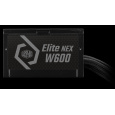 Cooler Master zdroj Elite NEX 600W 230V, 120mm, 80+ White, Mesh (opletené kabely)