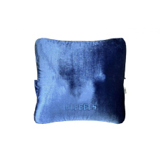 ELEEELS H1D Shiatsu masážní polštář Deluxe, lesklá modrá