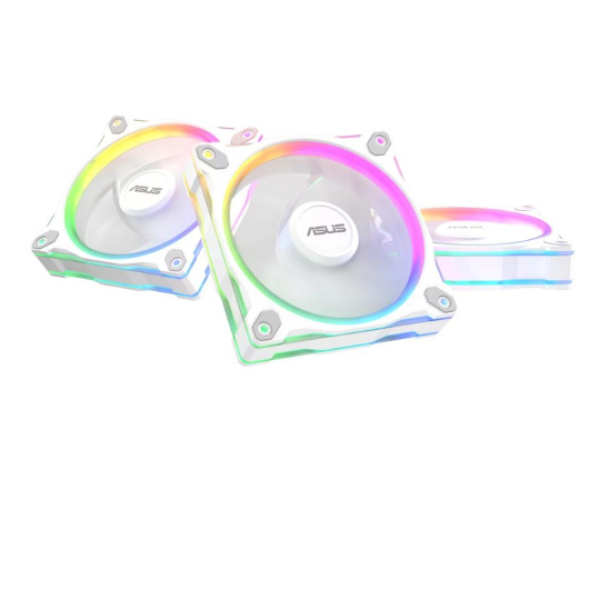 ASUS Ventilátor PRIME MR120 ARGB Reverse, 3x120mm, bílá