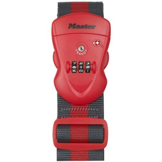 Master Lock Popruh na zavazadlo TSA kombinační  4702EURDRED