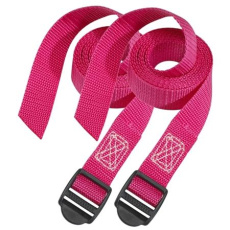 Master Lock Upínací popruhy  - 250 cm (2 ks/blistr) - růžový