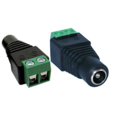 Veria Napájecí DC redukce jack konektor(samice) se svorkovnicí Veria Napájecí DC redukce jack konektor(samice) se svorkovnicí