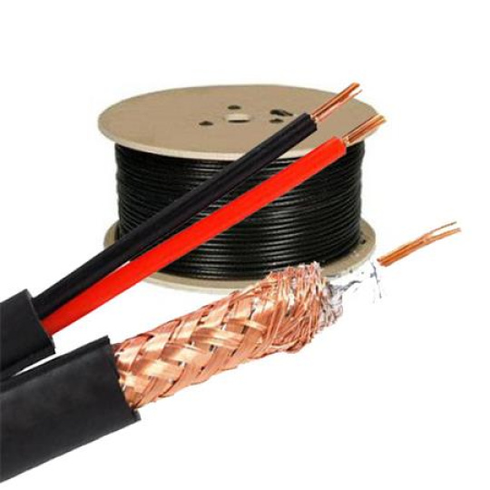 Veria Koaxiální kabel 75-3.7, CU 0.81mm + 2xCU 0.9mm Veria Koaxiální kabel 75-3.7, CU 0.81mm + 2xCU 0.9mm