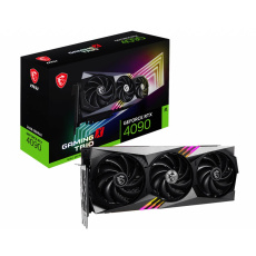 BAZAR - MSI VGA NVIDIA GeForce RTX 4090 GAMING X TRIO 24G, 24G GDDR6X, 3xDP, 1xHDMI - Po opravě (Bez příšlušenství)
