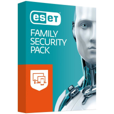 ESET Family Security Pack: Krabicová licencia pre 6 zariadenia na 1 rok