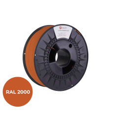 C-TECH Filament  PREMIUM LINE TPU 90A flexibilní žlutooranžová RAL2000