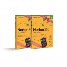 PROMO_NORTON 360 STANDARD 10GB + VPN, 1+1 uživatel pro 1 zařízení na 1 rok BOX + Druhá krabice za 1Kč