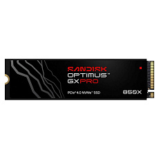 SANDISK SSD OPTIMUS GX PRO 850X NVMe 1TB PCIe, Gen4, (R:7300, W:6300MB/s)