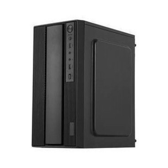 BAZAR - EUROCASE skříň MC MF-300B, Micro Tower, 1xUSB-C, 2xUSB 3.0, 2x audio, bez zdroje - Poškozený obal (Komplet) BAZAR - EUROCASE skříň MC MF-300B, Micro Tower, 1xUSB-C, 2xUSB 3.0, 2x audio, bez zdroje - Poškozený obal (Komplet)