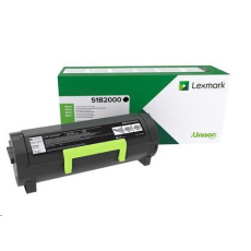 BAZAR - LEXMARK černý toner pro MS/MX 317,417,517,617 z programu Lexmark Return na 2 500 stran - POŠKOZENÝ OBAL