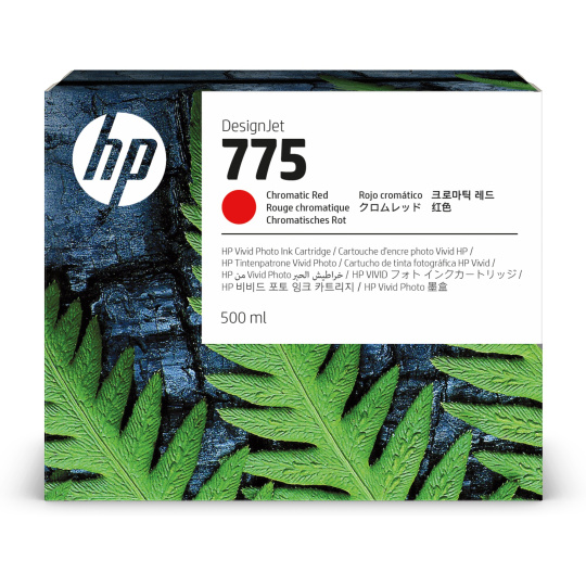 HP 775 500-ml Chromatic Red Ink Cartridge HP 775 500-ml Chromatic Red Ink Cartridge