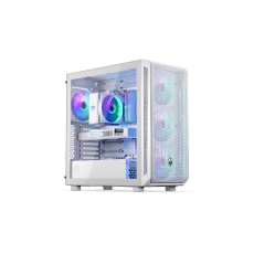 Endorfy skříň Arx 700 ARGB / ATX / 4x 140 ARGB fan (až 8 fans) / 2x USB / USB-C / mesh p. / tvrzené sklo / bílá