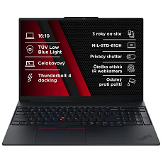LENOVO NTB ThinkPad E16 G3 - Ultra5 226V,16" WQXGA 120Hz,16GB,512SSD,IRcam,W11P