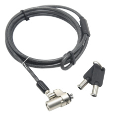 DICOTA Security Cable Wedge Lock Ultra Slim masterkeyed 3.2x4.5mm slot