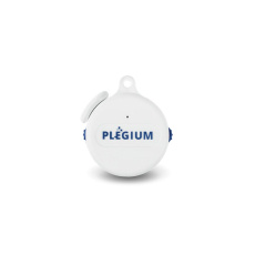 Plégium Smart Emergency Button Wearable - šikovný osobný alarm, biely
