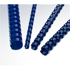 Plastový hrebeň 12,5 mm, modrý*100 Plastový hrebeň 12,5 mm, modrý*100