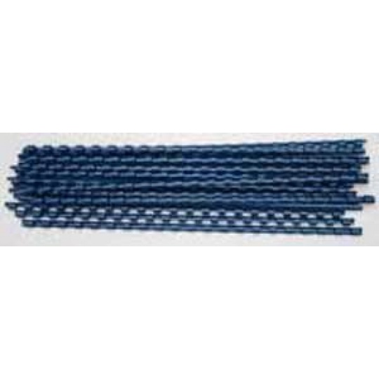 Plastové hrebene 6 modré 53451 Plastové hrebene 6 modré 53451