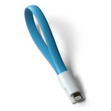 Mini Magnetický USB nabíjací kábel modrý 225mm BELLAPROX s lightning konektorom Mini Magnetický USB nabíjací kábel modrý 225mm BELLAPROX s lightning konektorom