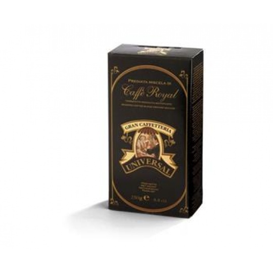 Káva UNIVERSAL ROYAL mletá 100% Arabica 250g vákum Káva UNIVERSAL ROYAL mletá 100% Arabica 250g vákum