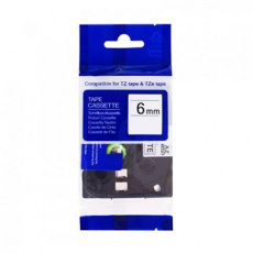 kompatibilná páska pre BROTHER TZ211 čierne písmo, biela páska Tape (6mm) kompatibilná páska pre BROTHER TZ211 čierne písmo, biela páska Tape (6mm)