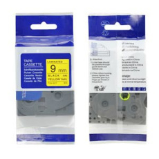 kompatibilná páska pre BROTHER TZ621 čierne písmo, žltá páska Tape (9mm) kompatibilná páska pre BROTHER TZ621 čierne písmo, žltá páska Tape (9mm)