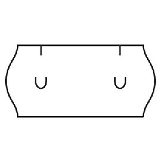 cenovkové etikety 26x12 UNI - biele (pre etiketovacie kliešte) 1.500 ks/rol. cenovkové etikety 26x12 UNI - biele (pre etiketovacie kliešte) 1.500 ks/rol.