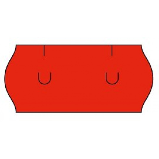 cenovkové etikety 26x12 UNI - červené (pre etiketovacie kliešte) 1.500 ks/rol. cenovkové etikety 26x12 UNI - červené (pre etiketovacie kliešte) 1.500 ks/rol.