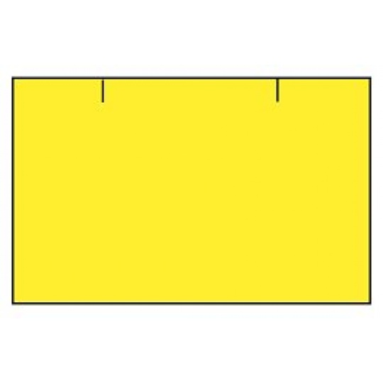 cenovkové etikety 25x16 CONTACT - žlté (pre etiketovacie kliešte) 1.125 ks/rol.