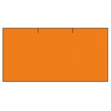cenovkové etikety 37x19 CONTACT - oranžové (pre etiketovacie kliešte) 1.000 ks/rol.