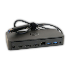 Dokovacia stanica Dell D6000 pre notebooky Dell s USB 3.0/USB-C, bez adaptéra