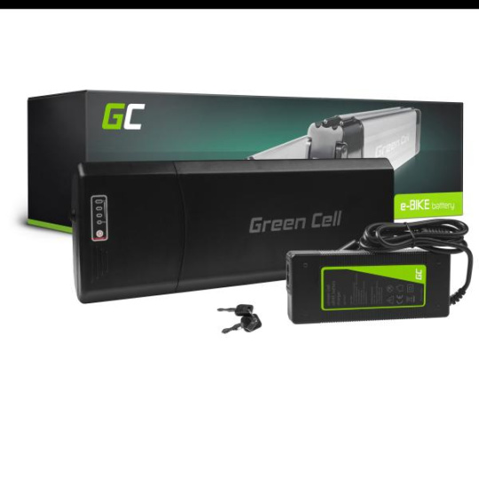 batéria Green Cell 24V 13Ah 312Wh Rear Rack pre E-Bike Pedelec