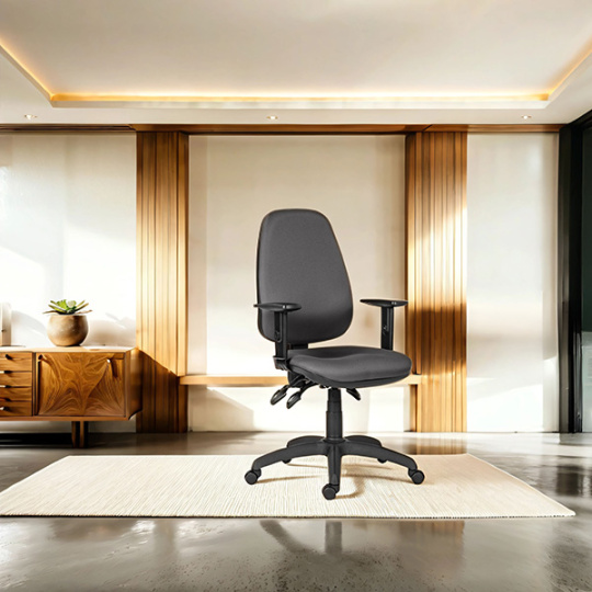Powerton Kancelárske ergonomické kreslo Anna, Šedé