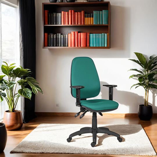 Powerton Kancelárske ergonomické kreslo Anna, Tyrkysové