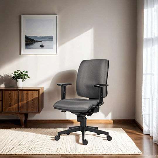 Powerton Kancelárske ergonomické kreslo Hana, Šedé