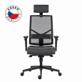 Powerton Kancelárske ergonomické kreslo Marie, Šedé